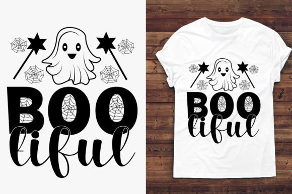 About Boo Tiful SVG Design: Graphics for T-Shirt Designs