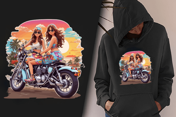 Bike T-shirt Design Graphics