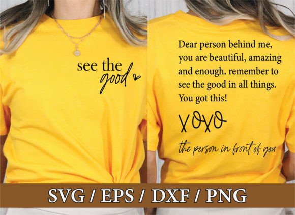 Dear Person Behind Me Svg: T-Shirt Designs & Graphics Review