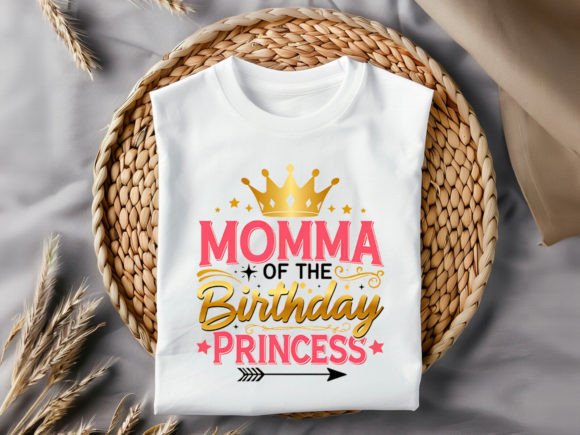 Momma of the Birthdays T-Shirt Design: Graphics and T-Shirt Designs