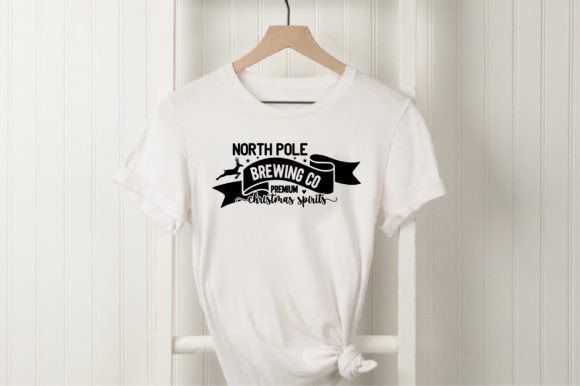 North Pole Brewing Co: Christmas Graphics & T-Shirt Designs