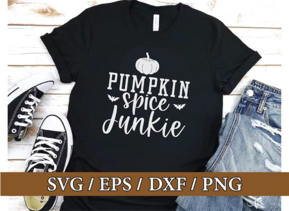 Pumpkin Spice Junkie Halloween Svg Bund